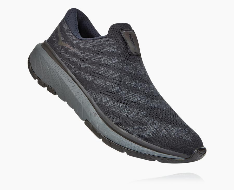 Hoka One One Hardloopschoenen Heren - Cavu 3 Slip - Zwart - GP7914532